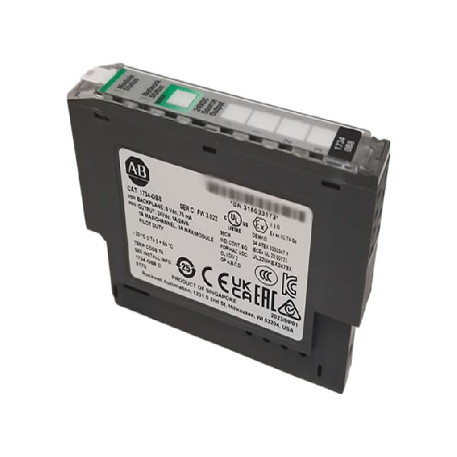 美國Allen Bradley 8點數字輸出模塊 1734-OB8