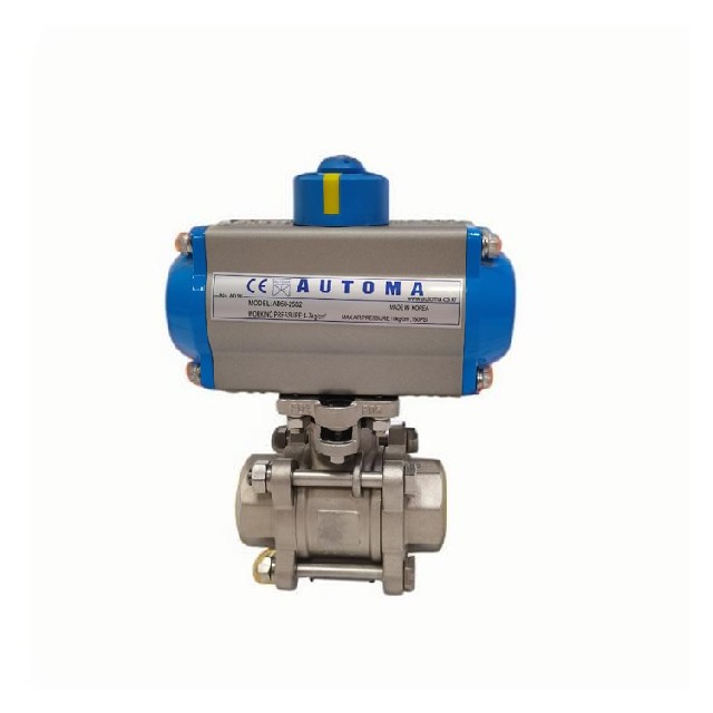 韓國AUTOMA奧特瑪 雙作用撥叉式氣動執行器 AD50-25S2