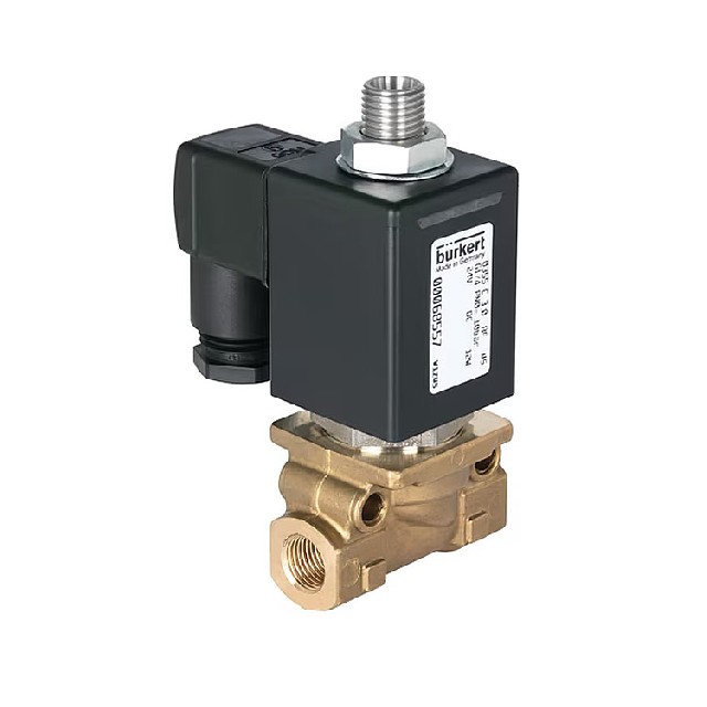 德國Burkert 3位2通直動(dòng)式柱塞電磁閥 043089