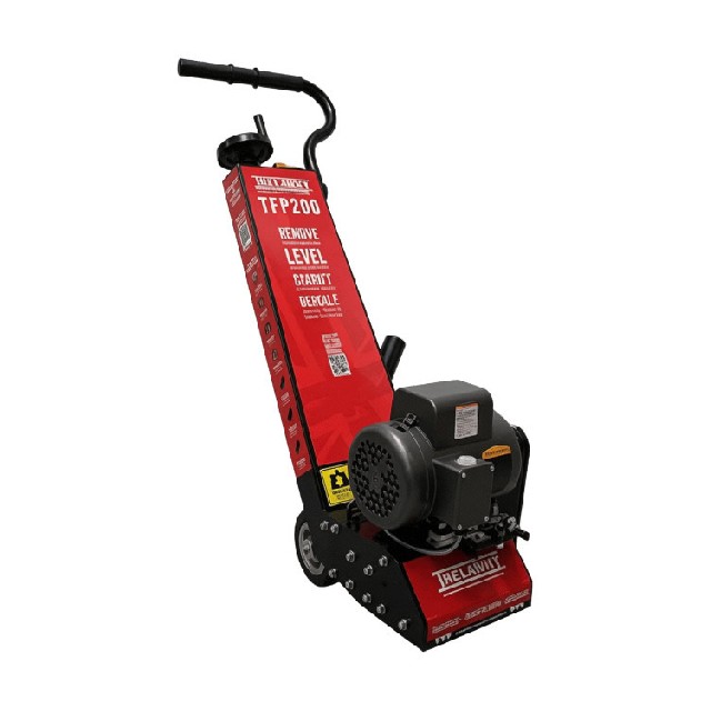 CS Unitec 8英寸手推式電動混凝土銑刨機 320.2406T